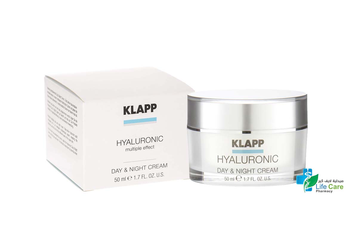 KLAPP HYALURONIC DAY AND NIGHT CREAM 50 ML - Life Care Pharmacy
