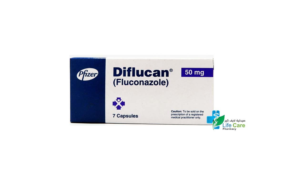 DIFLUCAN 50MG CAPSULES 7 CAP - Life Care Pharmacy