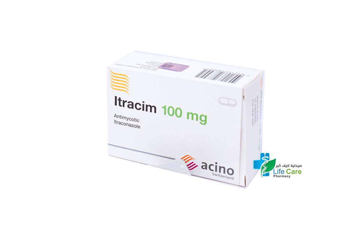 ITRACIM 100 MG 4 CAPSULES - Life Care Pharmacy