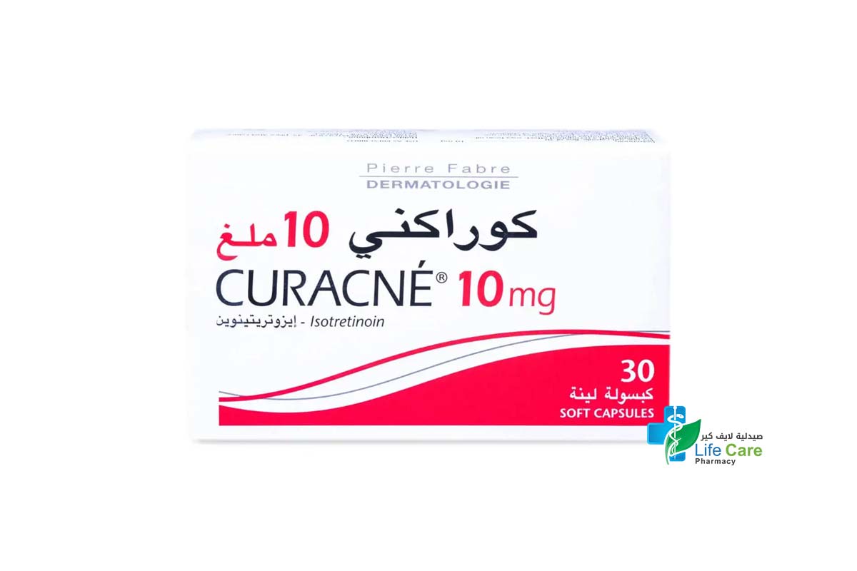 CURACNE 10MG 30 CAP - Life Care Pharmacy