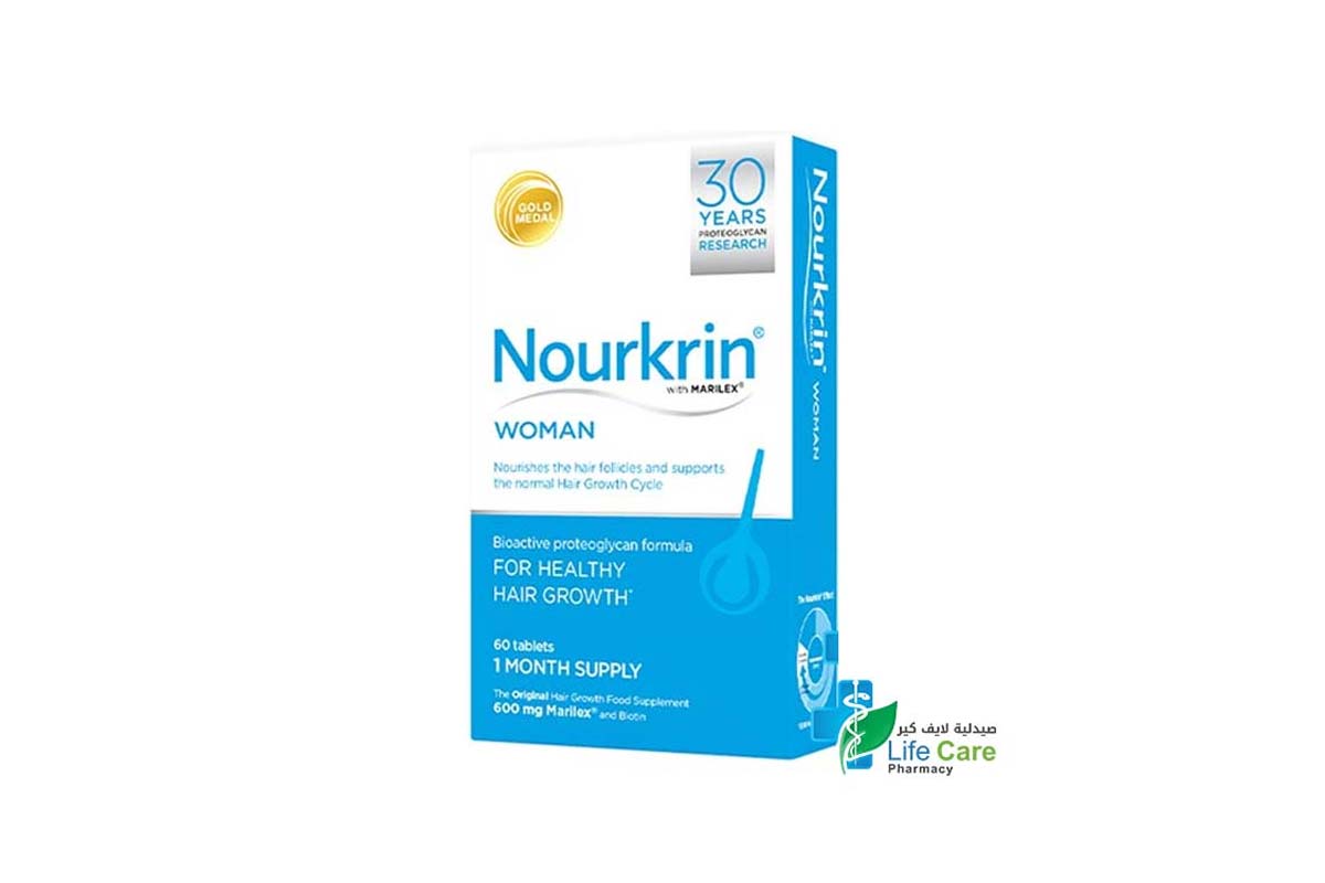 NOURKRIN WOMAN 60 TAB - Life Care Pharmacy