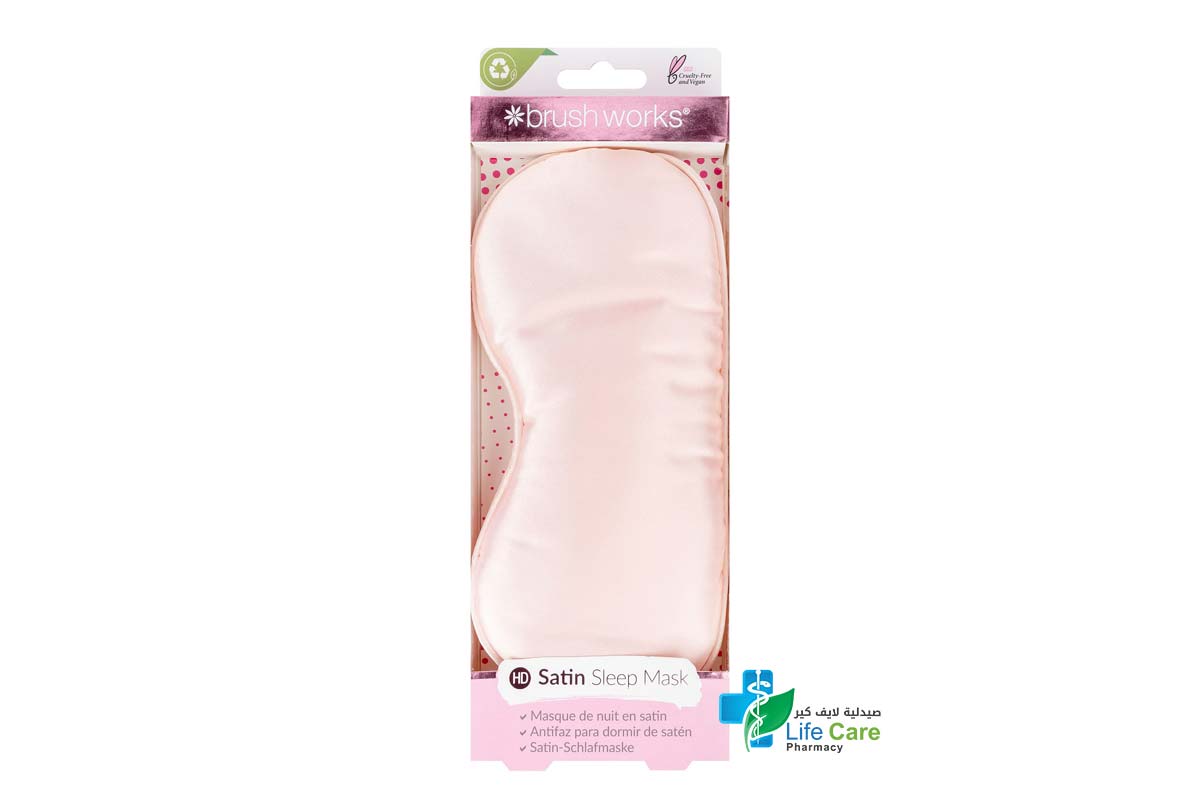 BRUSH WORKS HD SATIN SLEEP MASK - Life Care Pharmacy