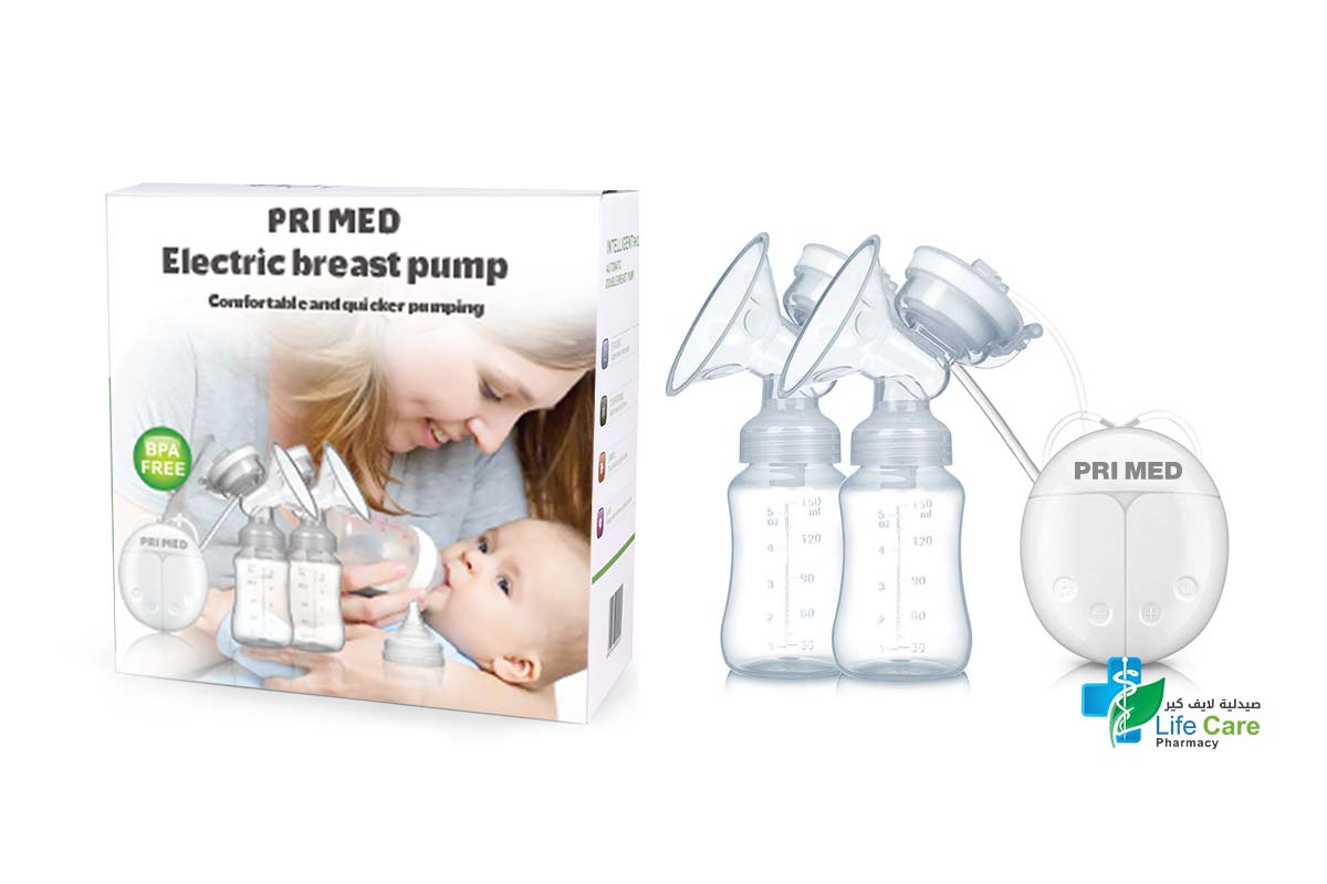 PRIMED ELECTRIC BREAST PUMP BPA FREE - Life Care Pharmacy