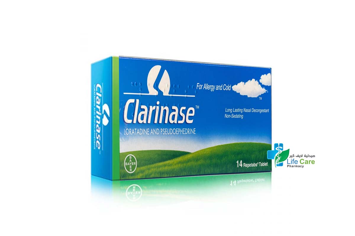 CLARINASE 14 TABLETS - Life Care Pharmacy