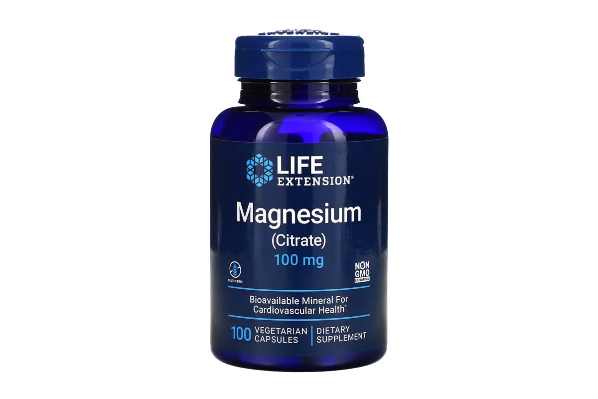 SUPPLIER LIFE EXTENSION MAGNESIUM CITRATE 100MG 100 CAPSULES - صيدلية لايف كير