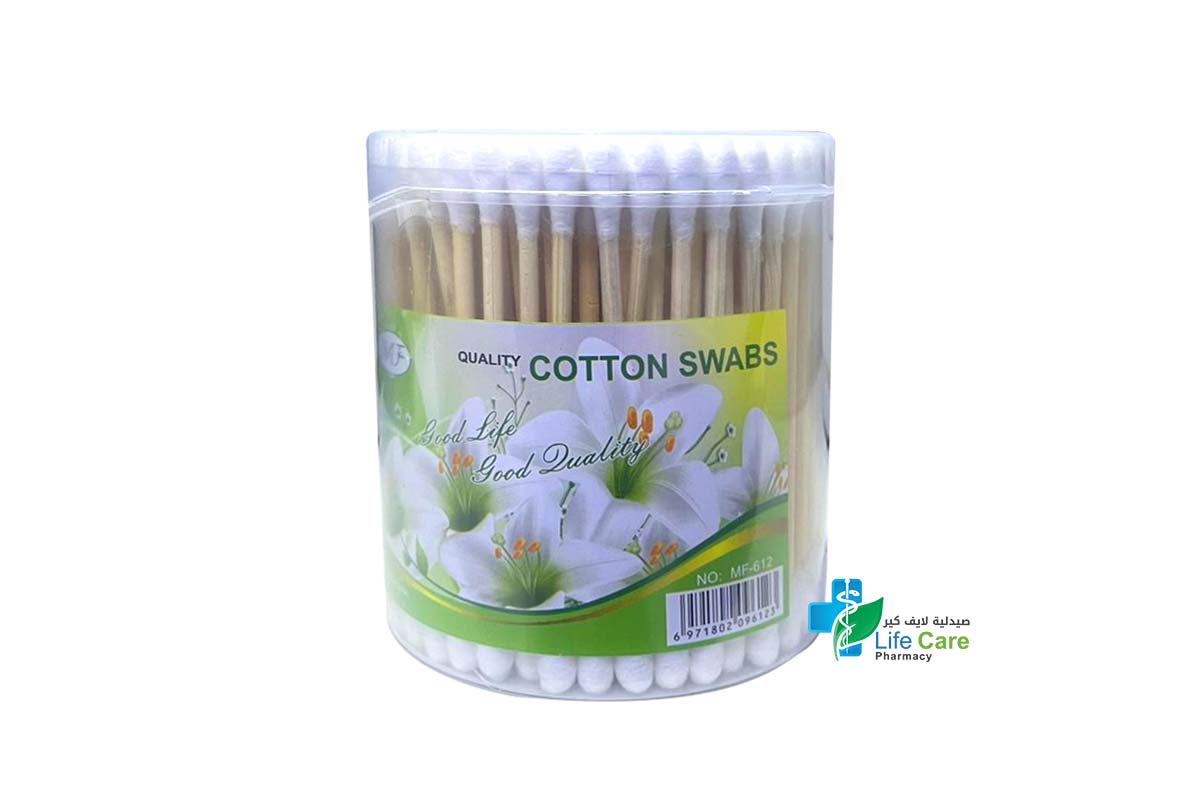 QUALITY COTTON SWABS BUDS 100 PCS - Life Care Pharmacy