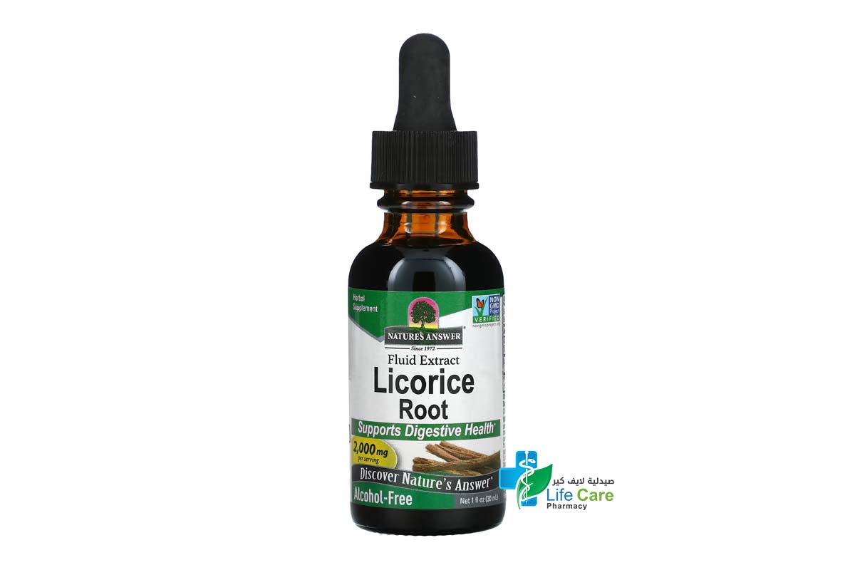 NATURES ANSWER LICORICE ROOT SERUM 30 ML - Life Care Pharmacy
