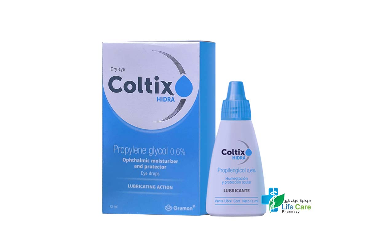 COLTIX HIDRA EYE DROPS 12 ML - Life Care Pharmacy