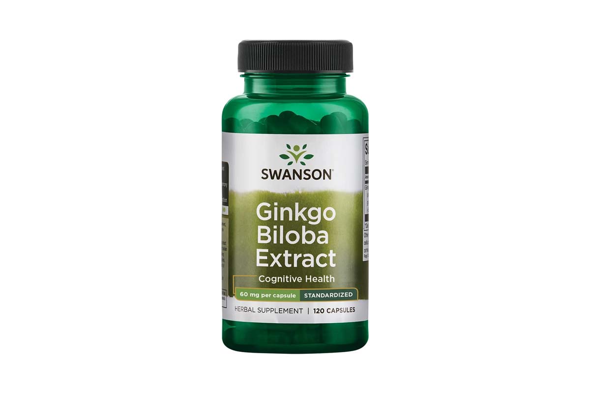 SUPPLIER SWANSON GINKGO BILOBA EXTRACT 60MG 120 CAPSULES - Life Care Pharmacy
