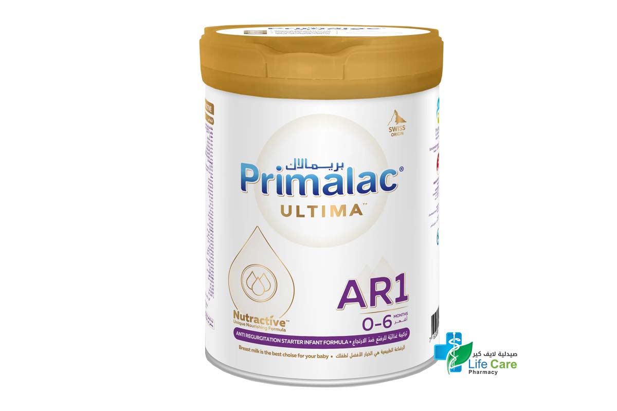 PRIMALAC ULTIMA  AR NO 1 FROM 0 TO 6 MONTHS 400 GM - Life Care Pharmacy