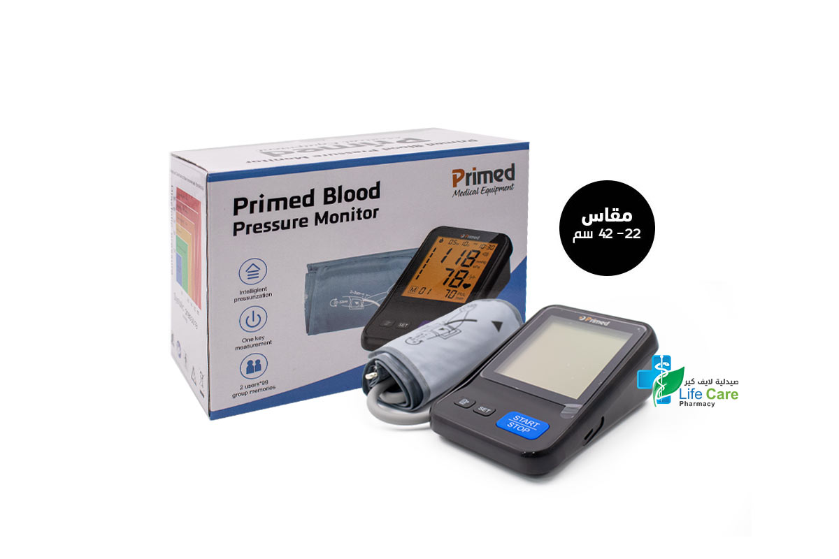 PRIMED BLOOD PRESSURE MONITOR 22 42 CM - Life Care Pharmacy