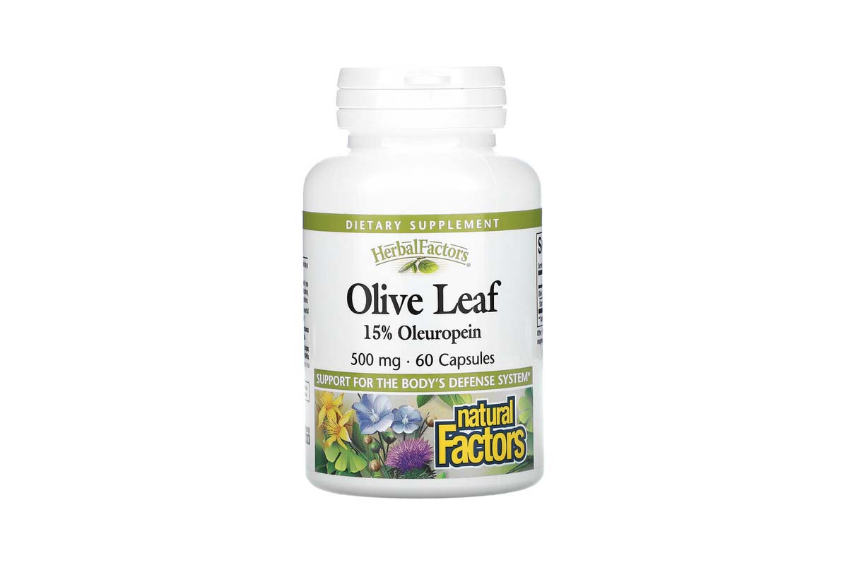 SUPPLIER HERBAL FACTORS OLIVE LEAF 500MG 60 CAPSULES - Life Care Pharmacy