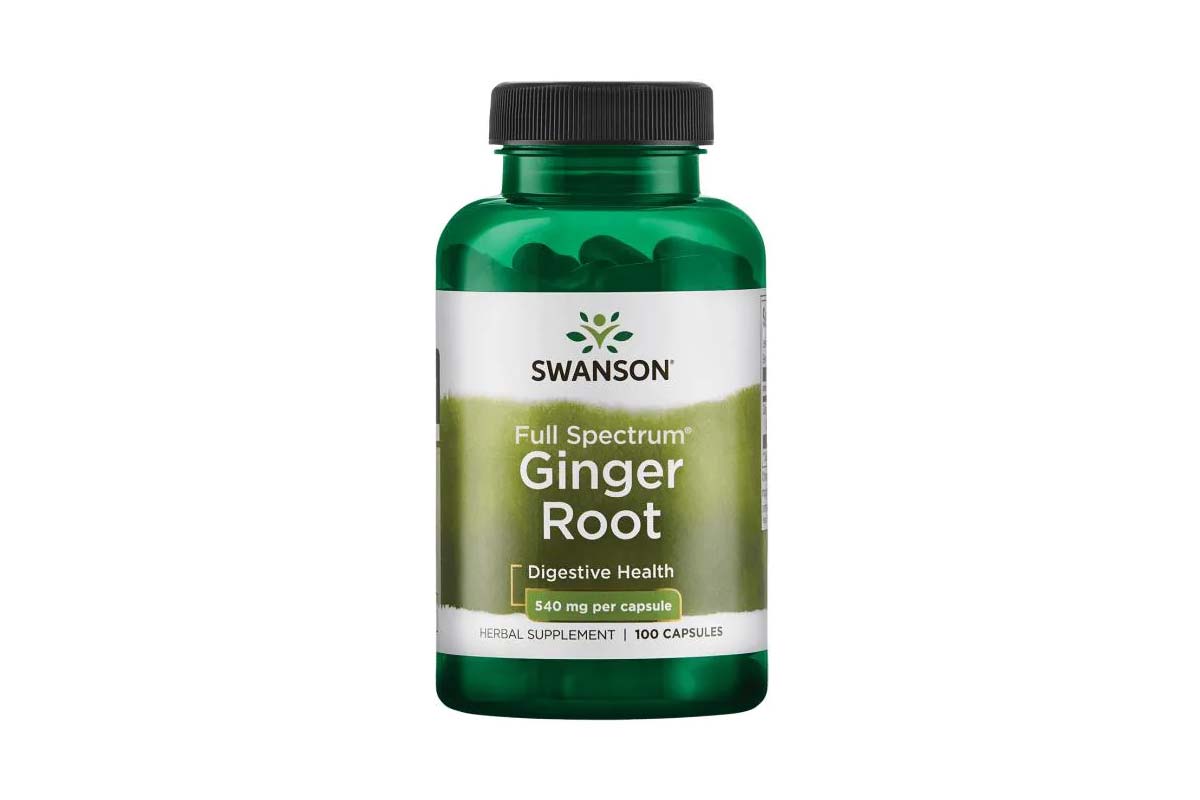 SUPPLIER SWANSON GINGER ROOT 540MG 100 CAPSULES - Life Care Pharmacy
