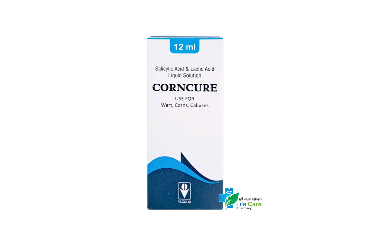 CORNCURE LIQUID SOLUTION 12 ML - Life Care Pharmacy
