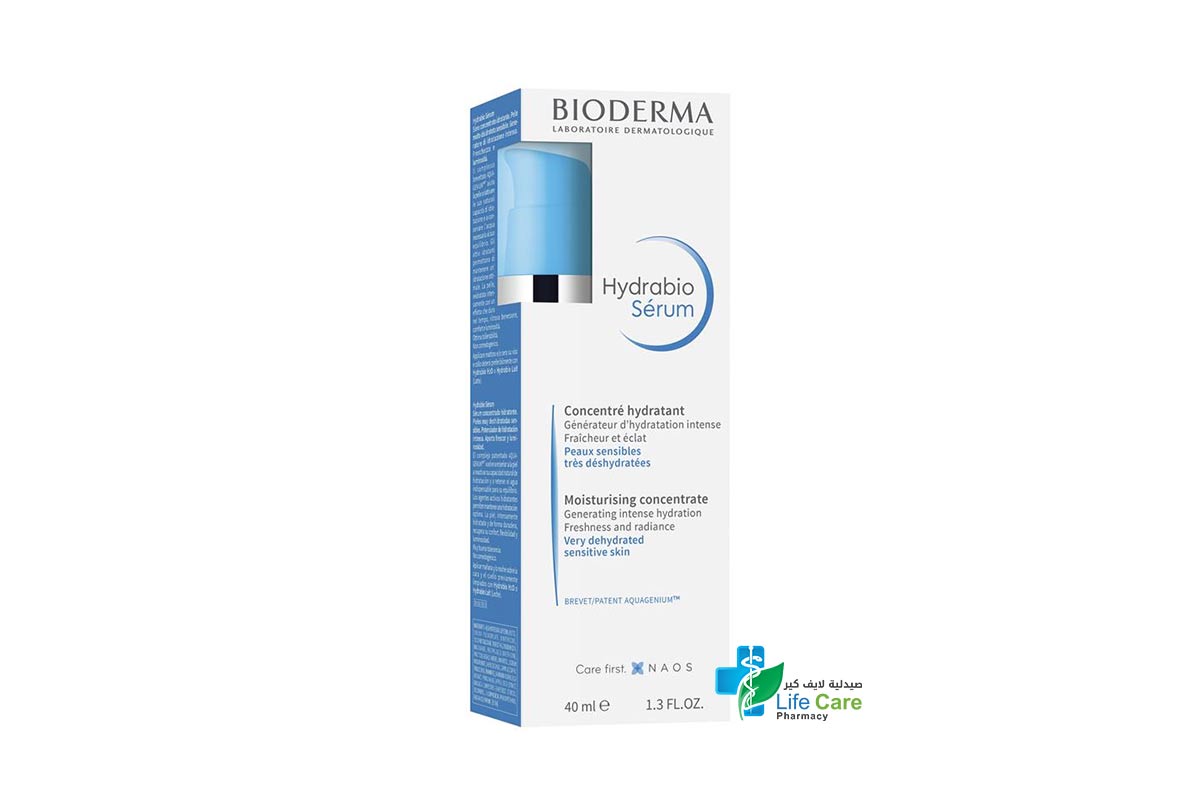 BIODERMA  HYDRABIO SERUM 40 ML - Life Care Pharmacy