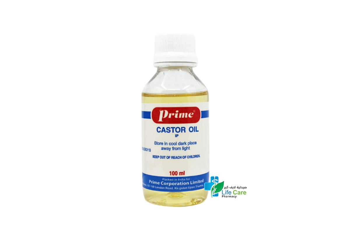 PRIME CASTOR OIL 100ML - Life Care Pharmacy