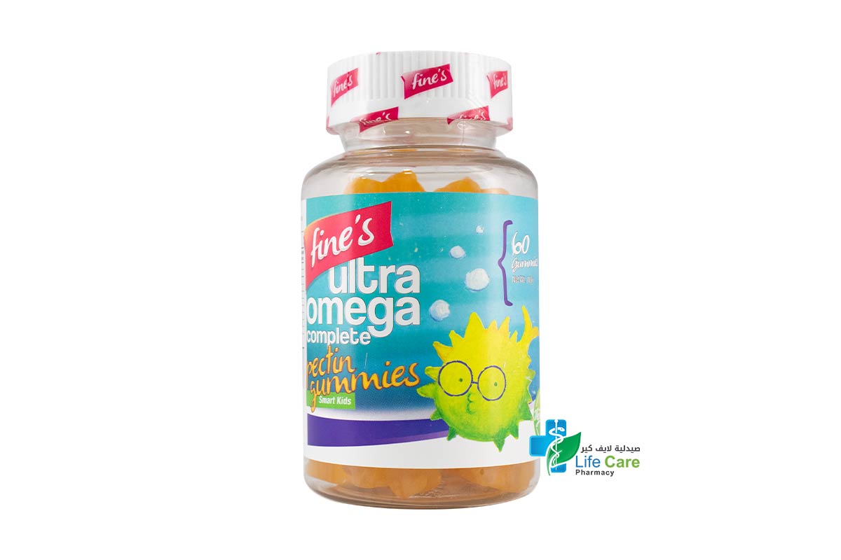 FINES ULTRA OMEGA COMPLETE 60 GUMMIES - Life Care Pharmacy