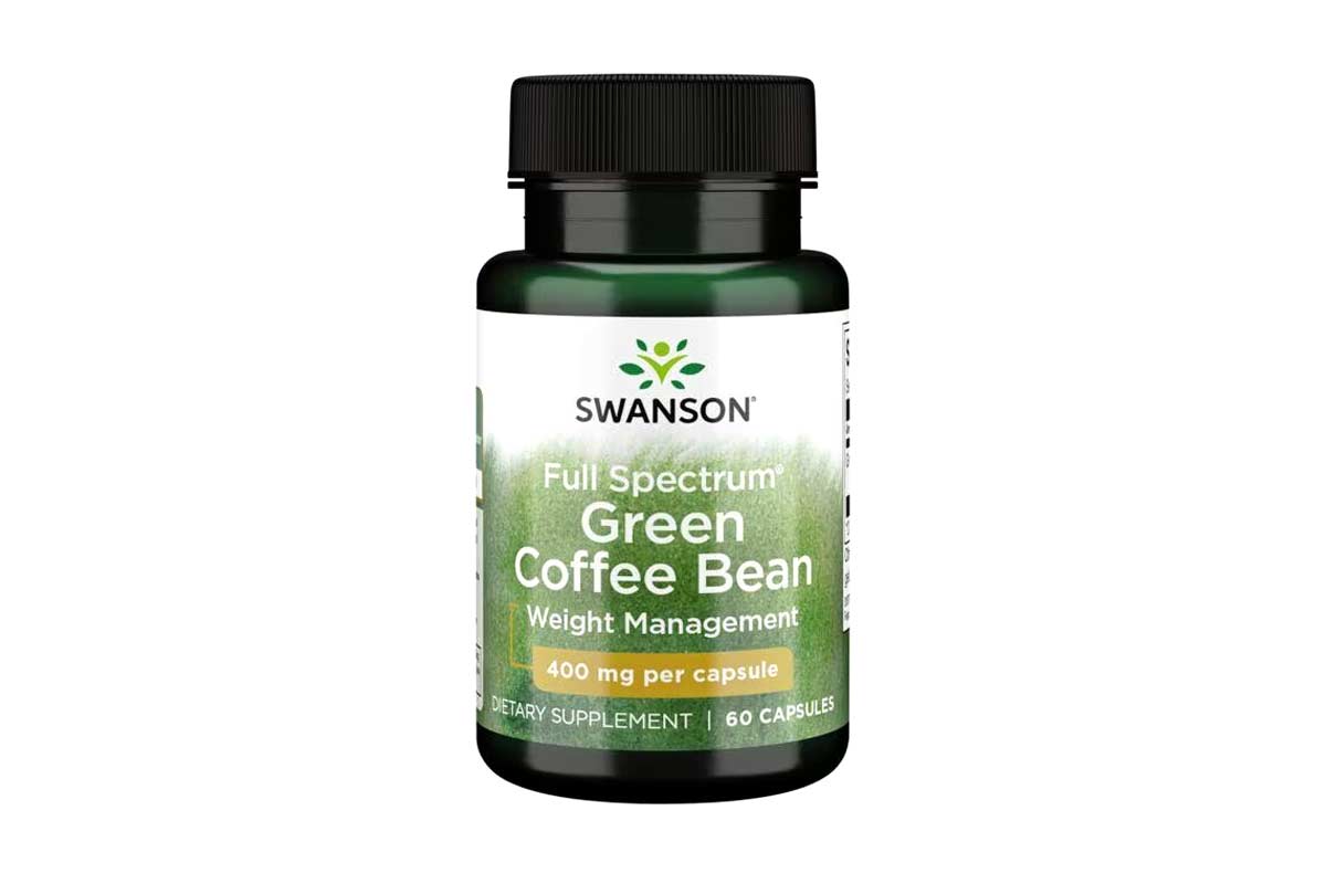 SUPPLIER SWANSON GREEN COFFEE BEAN 400MG 60 CAPSULES - Life Care Pharmacy
