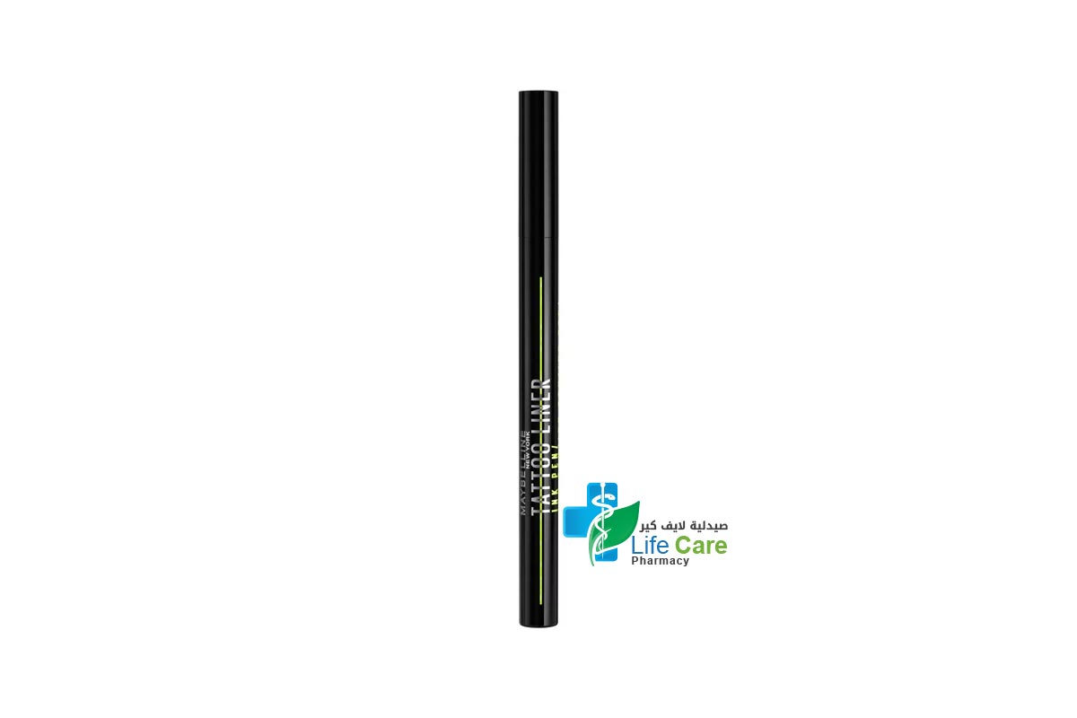 MAYBELLINE TATTO LINER INK PEN BLACK - Life Care Pharmacy