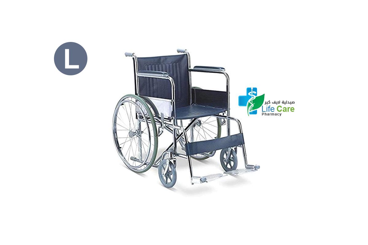 WHEEL CHAIR NORMAL FS 874-51 SIZE LARGE - Life Care Pharmacy