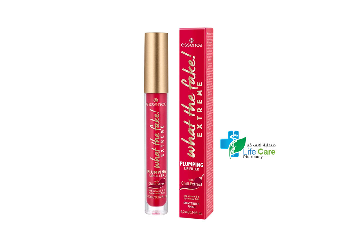 ESSENCE WHAT THE FAKE EXTREME PLUM LIP FILLER WITH CHILI EXTRACT 4.2 ML - Life Care Pharmacy