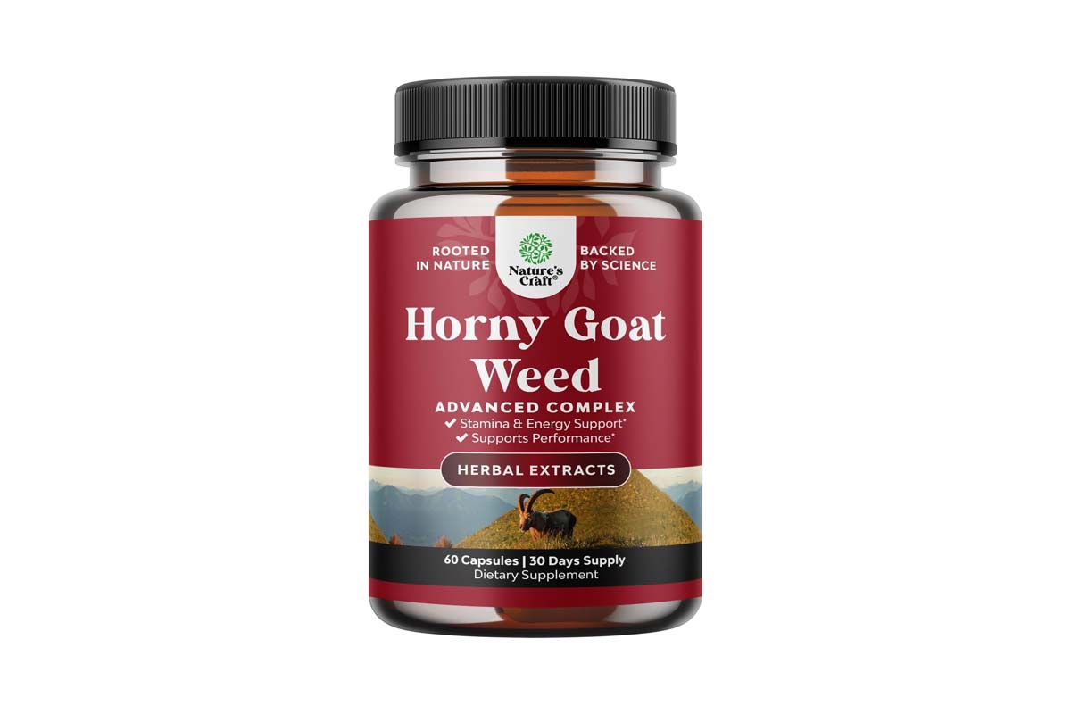 SUPPLIER NATURES CRAFT HORNY GOAT WEED 60 CAPSULES - Life Care Pharmacy