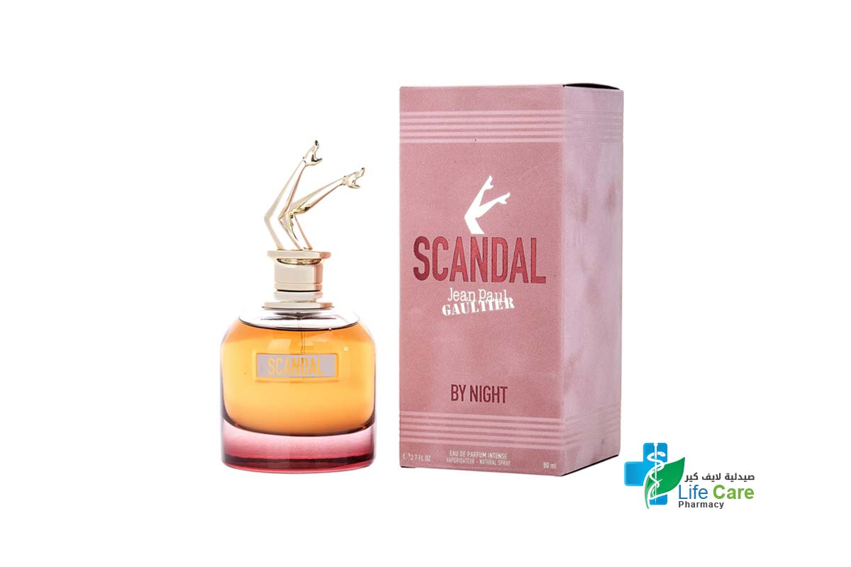 SCANDAL JEAN PAUL GAULTIER BY NIGHT FOR WOMAN 80 ML - Life Care Pharmacy