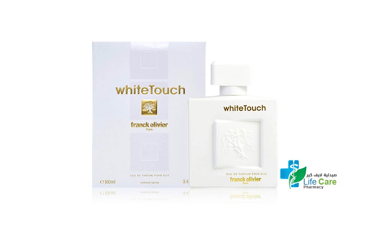 WHITE TOUCH FRANCK OLIVIER PARIS EAU DE PARFUM FOR WOMAN 100 ML - Life Care Pharmacy