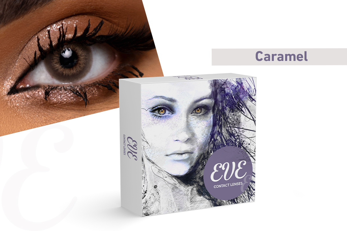 EVE LENSES MONTHLY BROWN CARAMEL - Life Care Pharmacy