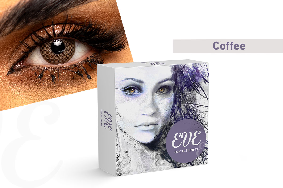 EVE LENSES MONTHLY BROWN COFFEE - Life Care Pharmacy