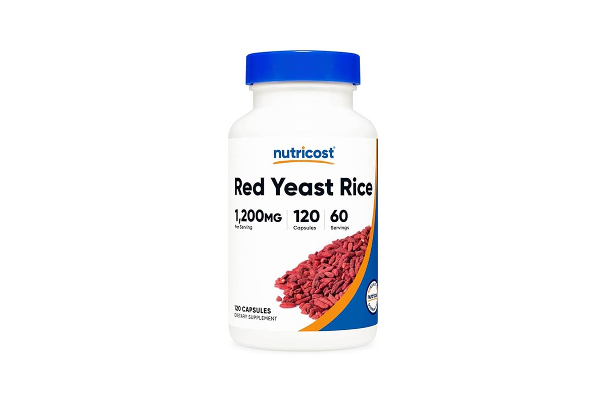 SUPPLIER NUTRICOST RED YEAST RICE 1200 MG 120 CAPSULES - Life Care Pharmacy