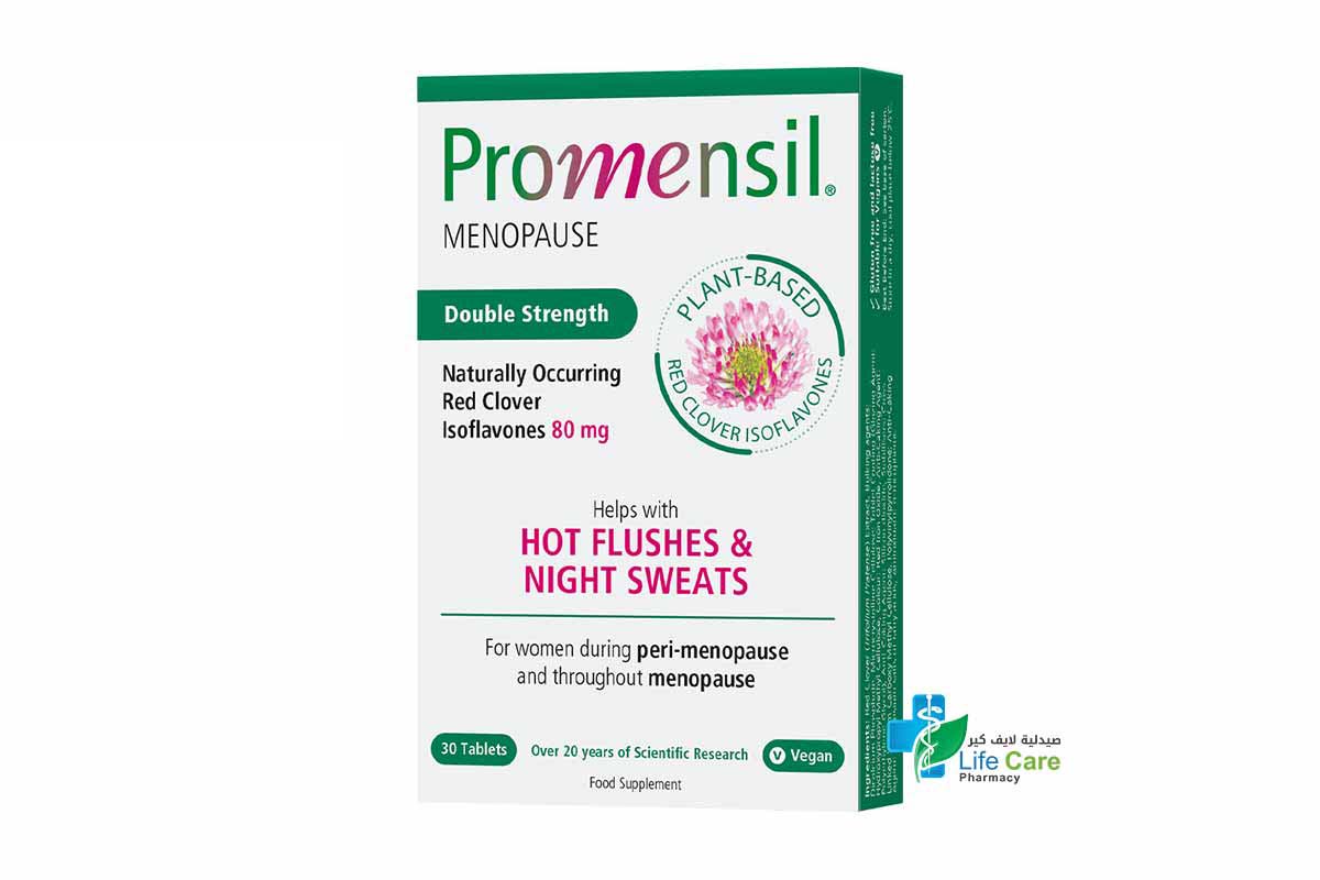PROMENSIL MENOPAUSE 80 MG 30 TABLETS - Life Care Pharmacy