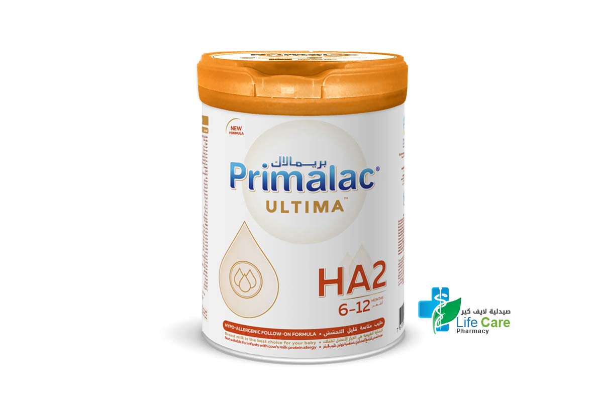 PRIMALAC ULTIMA HA NO 2 FROM 6 TO 12 MONTHS 400 GM - Life Care Pharmacy