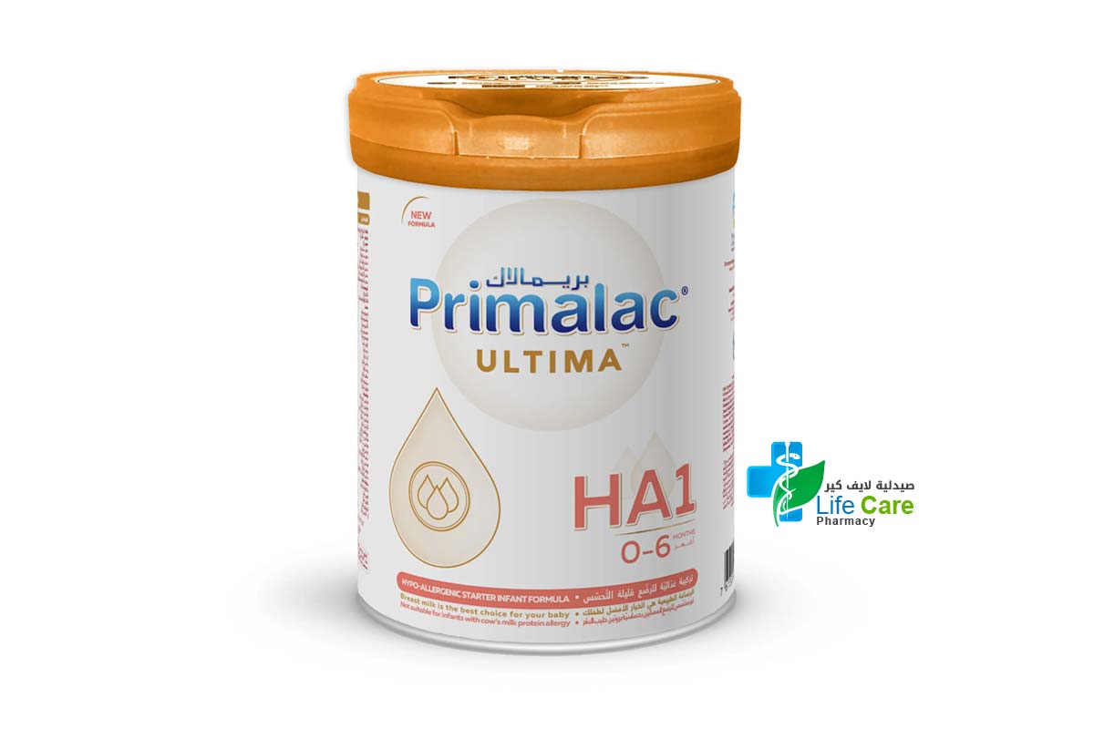 PRIMALAC ULTIMA  HA NO 1 FROM 0 TO 6 MONTHS 400 GM - Life Care Pharmacy