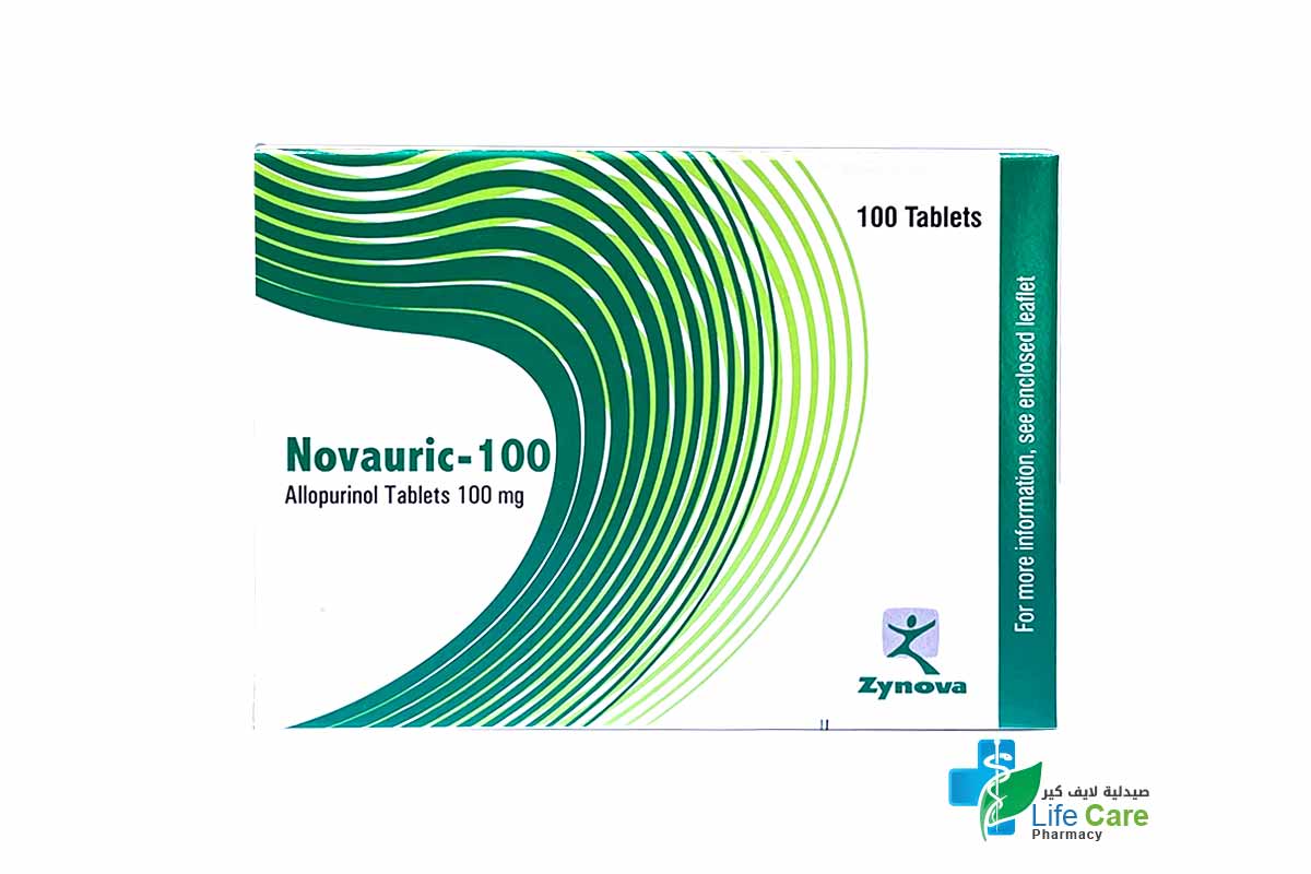 NOVAURIC 100MG 100 TABLETS - Life Care Pharmacy