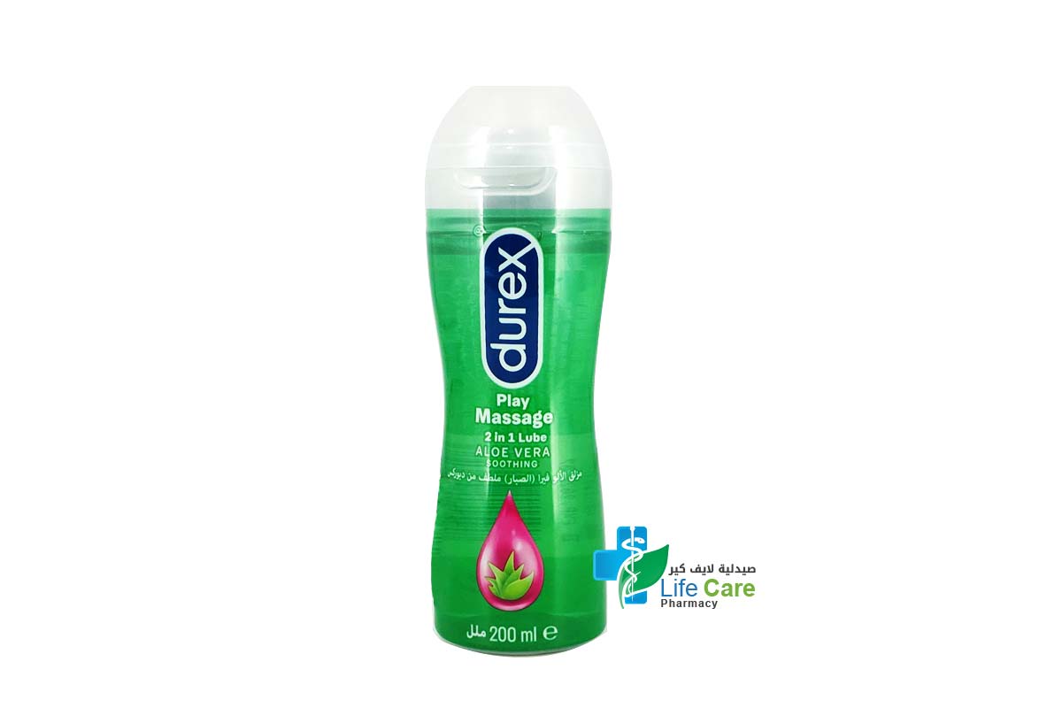 DUREX PLAY MASSAGE 2 IN 1 200 ML - Life Care Pharmacy