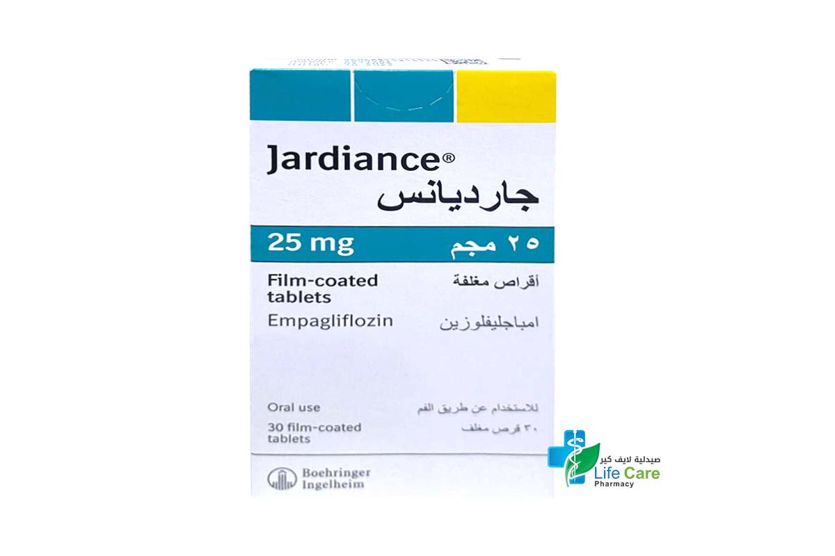 JARDIANCE 25MG 30 TABLET - Life Care Pharmacy