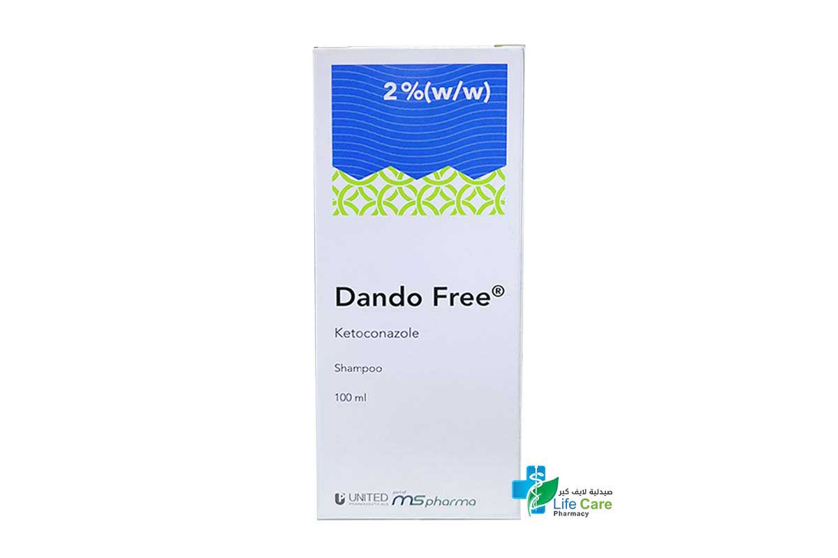 DANDO FREE SHAMPOO 100 ML - Life Care Pharmacy