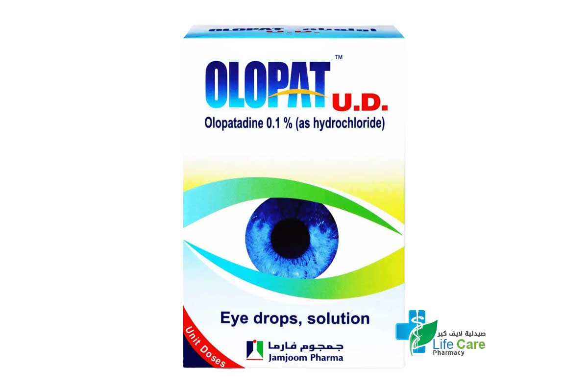 OLOPAT U.D EYE DROPS SOLUTION 30X0.4ML - Life Care Pharmacy