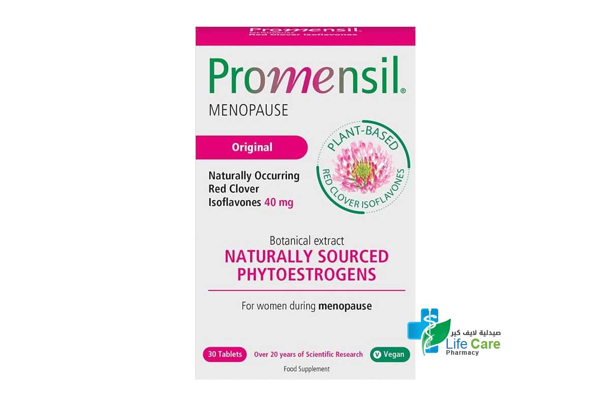 PROMENSIL ORIGINAL FORMULA 40MG 30 TABLETS - Life Care Pharmacy