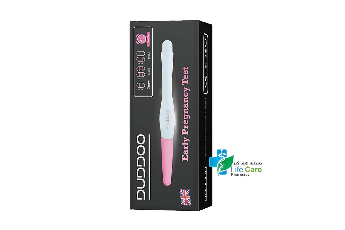 DUDDOO EARLY PREGNANCY TEST 1 PCS - Life Care Pharmacy