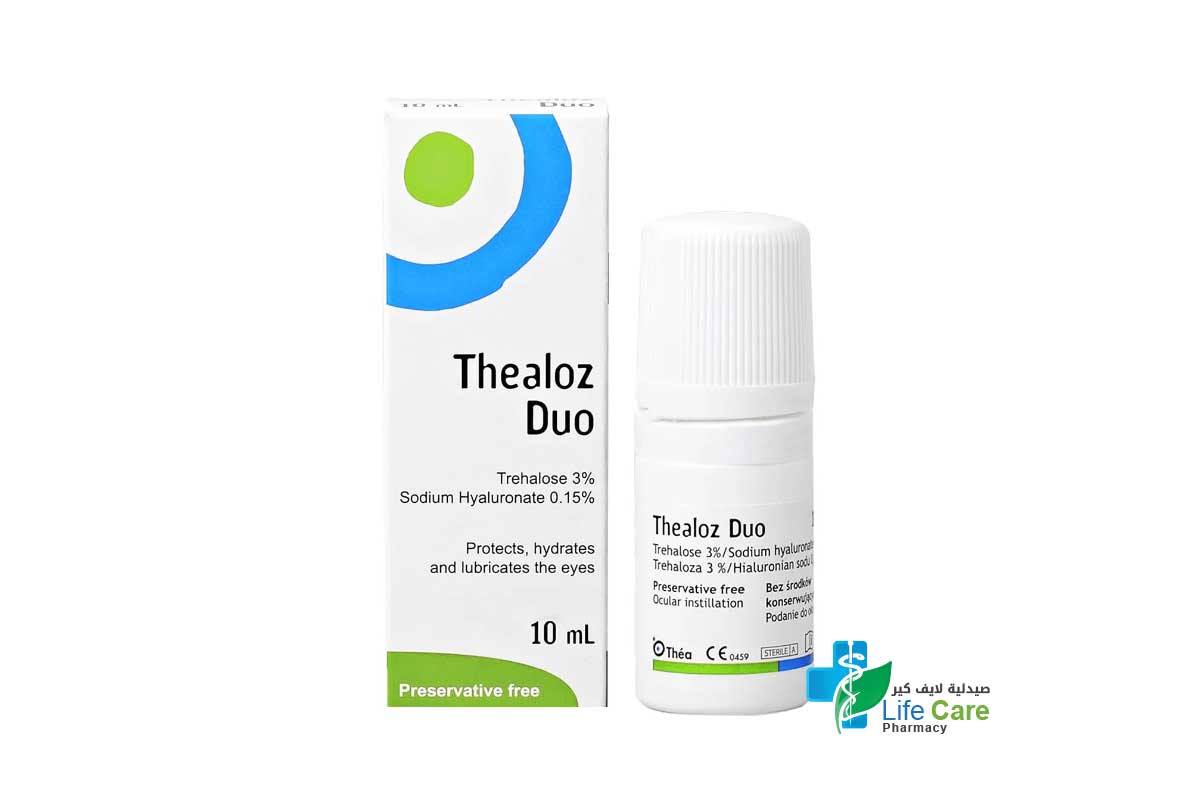 THEALOZ DUO EYE DROPS 10 ML - Life Care Pharmacy