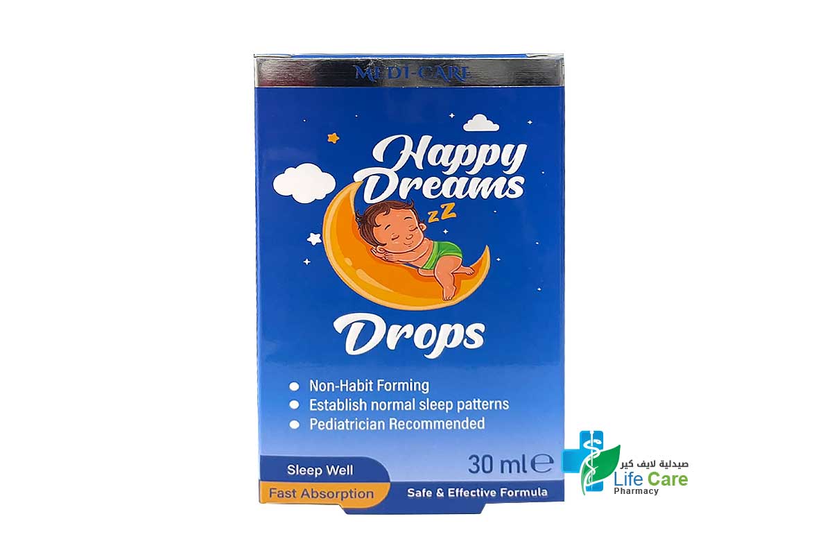 MEDI CARE HAPPY DREAMS DROPS 30 ML - Life Care Pharmacy