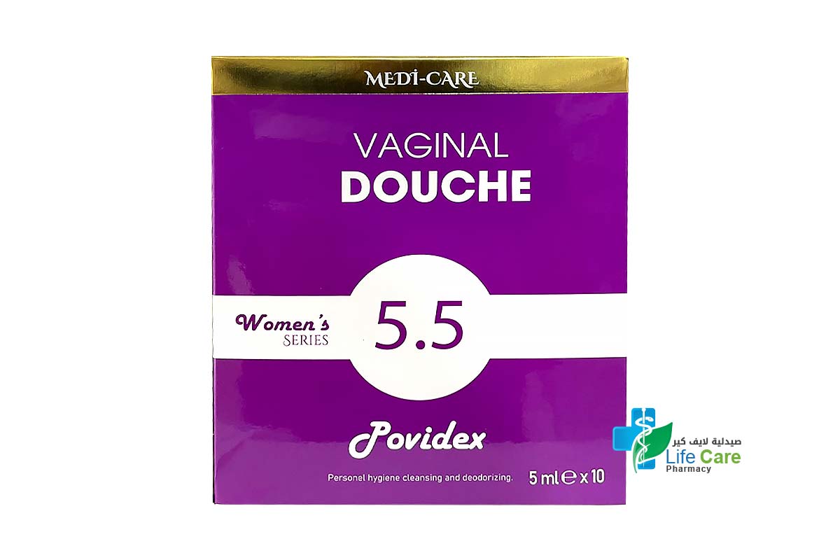 MEDI CARE POVIDEX VAGINAL DOUCHE 5 ML X 10 PCS - Life Care Pharmacy