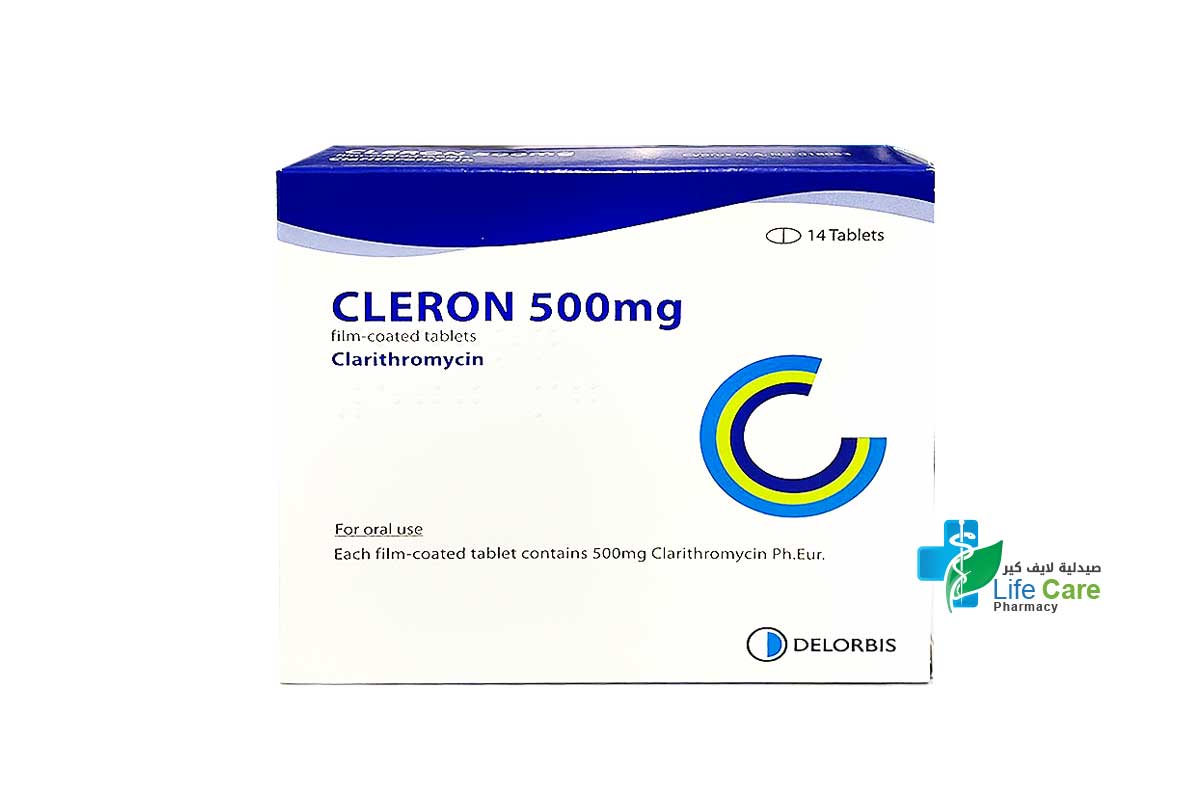 CLERON 500 MG 14 TABLETS - Life Care Pharmacy