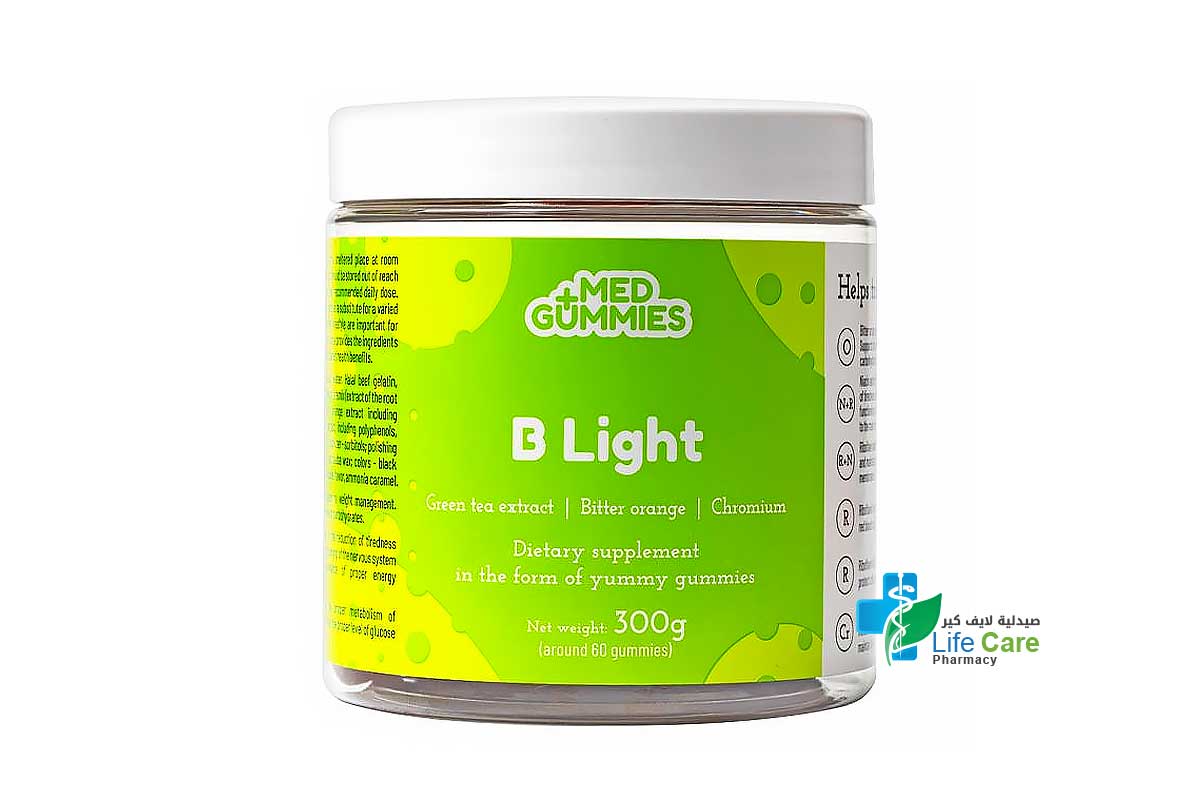 FIT4LIFE MED GUMMIES B LIGHT 60 GUMMIES - Life Care Pharmacy