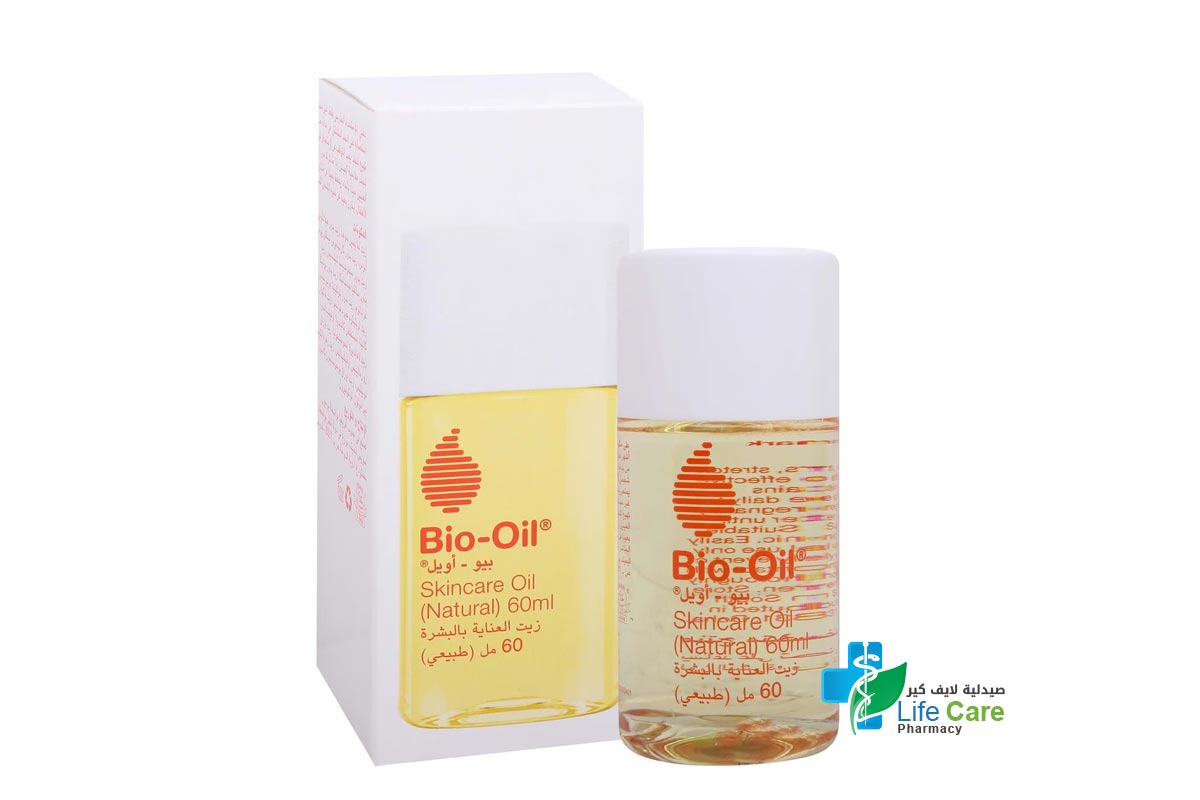 BIO OIL SKINCARE NATURAL OIL 60 ML - Life Care Pharmacy