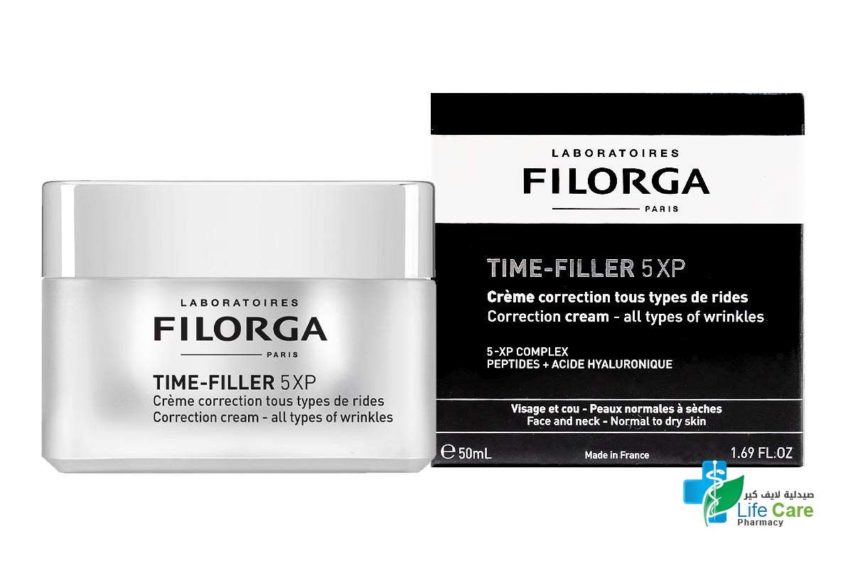 FILORGA TIME FILLER 5XP CORRECTION CREAM 50 ML - Life Care Pharmacy