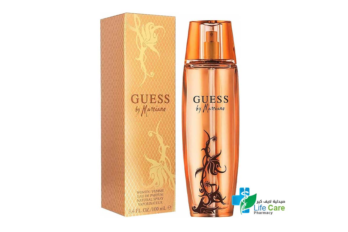 GUESS BY MARCIANO EAU DE PARFUM FOR WOMAN 100ML - Life Care Pharmacy