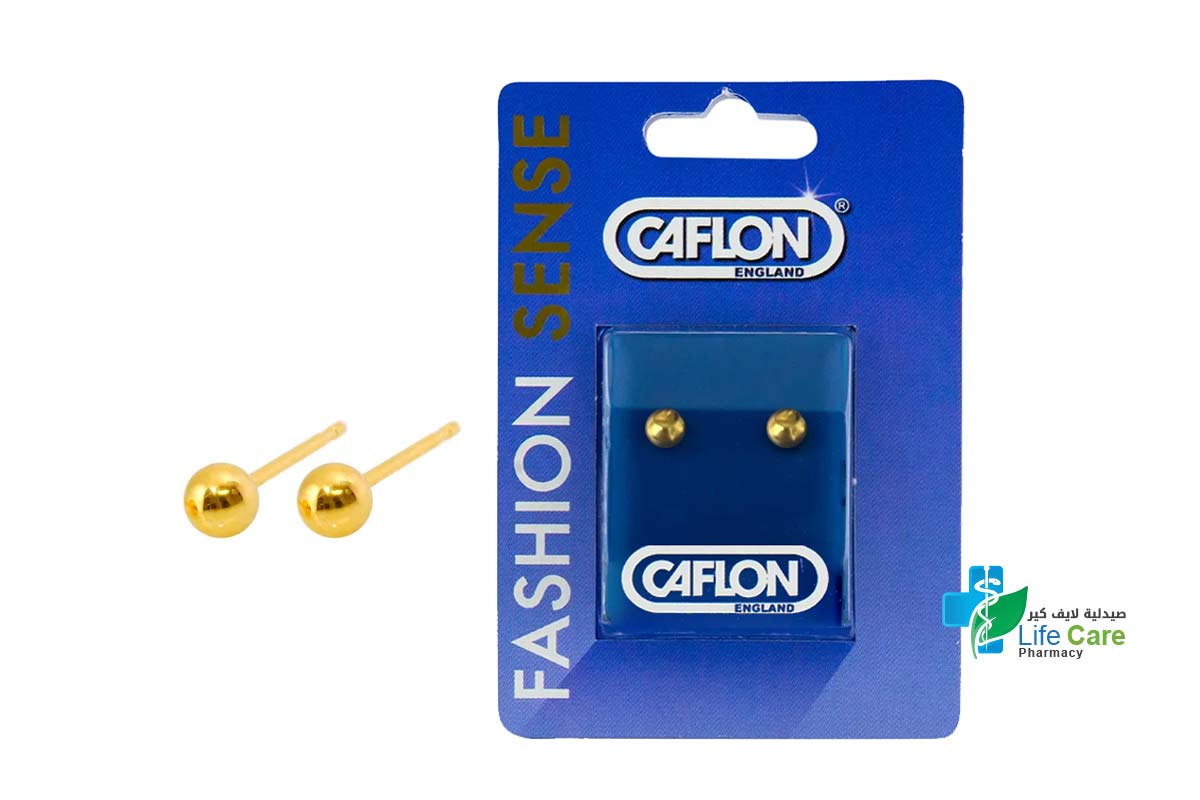 CAFLON FASHION SENSE GP 4MM BALL GOLD - Life Care Pharmacy